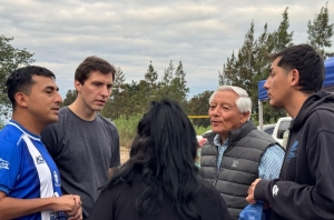 Vecinos de Perico recibieron la visita de Morone