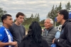 Vecinos de Perico recibieron la visita de Morone