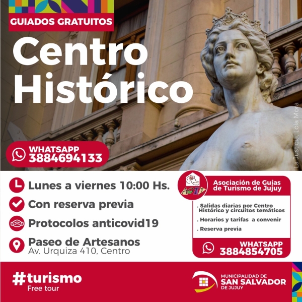 Contin&uacute;an los guiados tur&iacute;sticos por la ciudad