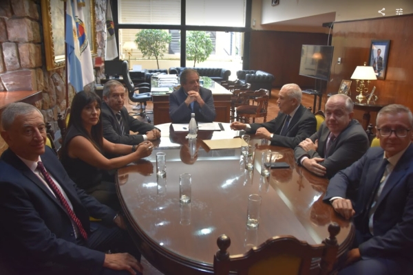 El vicegobernador recibi&oacute; Plan de Auditor&iacute;a 2025