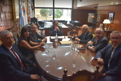 El vicegobernador recibi&oacute; Plan de Auditor&iacute;a 2025