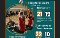 Encuentro de Beach Newcom y capacitaci&oacute;n en Sitting V&oacute;ley