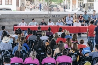 Candidatos del Frente Cambia Jujuy en acto de La Mendieta