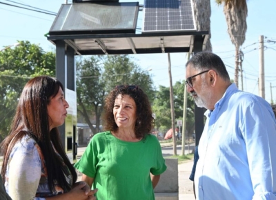 En Alto Comedero. Jorge habilit&oacute; la sexta Estaci&oacute;n Matera
