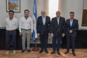 Autoridades de la cooperativa de Tabacaleros se reunieroncon Fernando Vilella