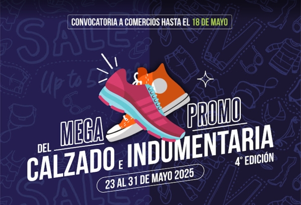 Llega la 4&deg; Edici&oacute;n de la Mega promo del calzado e indumentaria