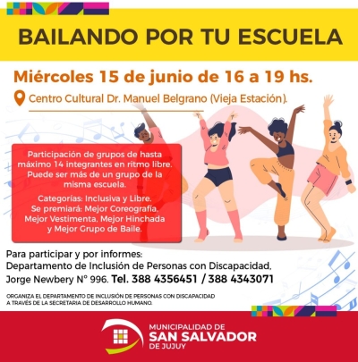 Se viene "Bailando por tu escuela"
