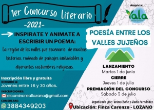Convocan a j&oacute;venes escritores a certamen literario