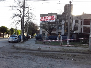 &ldquo;Ya no tires basura aqu&iacute;&rdquo;