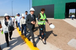 Perico. Sadir inaugur&oacute; la Estaci&oacute;n de Transferencia