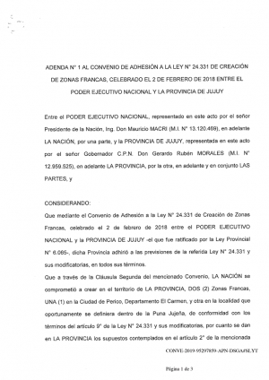 AUTORIZAN LA VENTA DE ELECTRODOM&Eacute;STICOS Y VEH&Iacute;CULOS EN LA ZONA FRANCA DE LA QUIACA