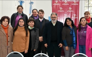 Organizadoras del 37&ordm; Encuentro Plurinacional de Mujeres en el Municipio