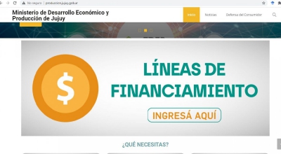 17 l&iacute;neas de financiamiento para el desarrollo de Jujuy