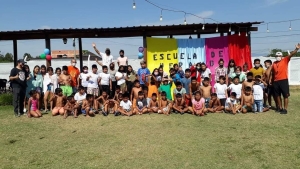 Comenzaron las actividades en la "Escuela de Verano 2022" en Rodeito