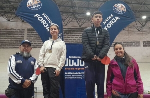 Juegos Forja: instancias provinciales de tenis de mesa, taekwondo y bádminton