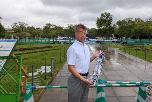 500 grullas juje&ntilde;as por la paz llegaron a Nagasaki
