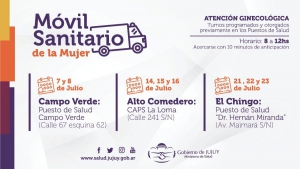 Móvil Sanitario brindará atención ginecológica en San Salvador