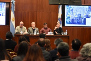 Analizaron el proyecto de Travesía Urbana sobre la Ruta Nacional Nº 9