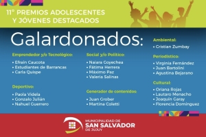 Se entregan los premios J&oacute;venes y Adolescentes Destacados