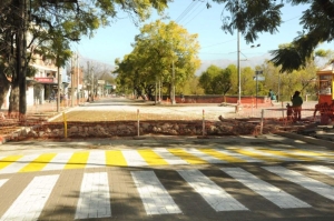 Repavimentaci&oacute;n en Av. Hip&oacute;lito Yrigoyen y se habilitaci&oacute;n el tr&aacute;nsito en un tramo