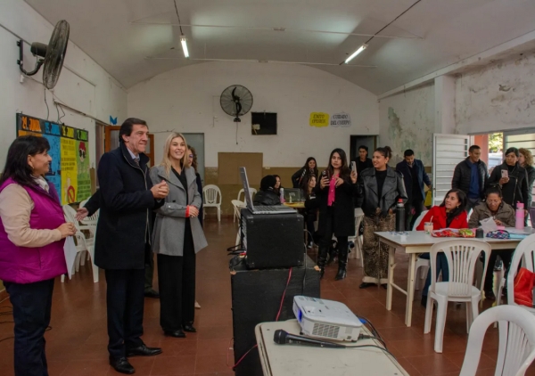 Sadir particip&oacute; de la Jornada Institucional en la escuela Cicarelli