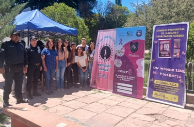 Violencia de g&eacute;nero. Humahuaca present&oacute; el Recursero