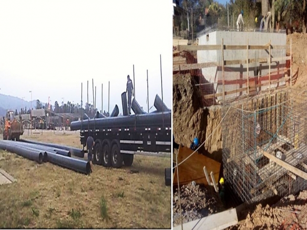 M&aacute;s equipos para mega obra de agua potable